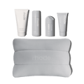 The Rhode Kit skincare set with pouch