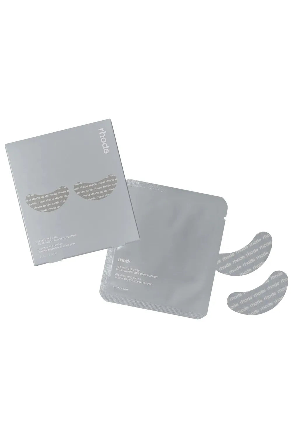 Rhode Peptide Eye Prep depuffing eye patches