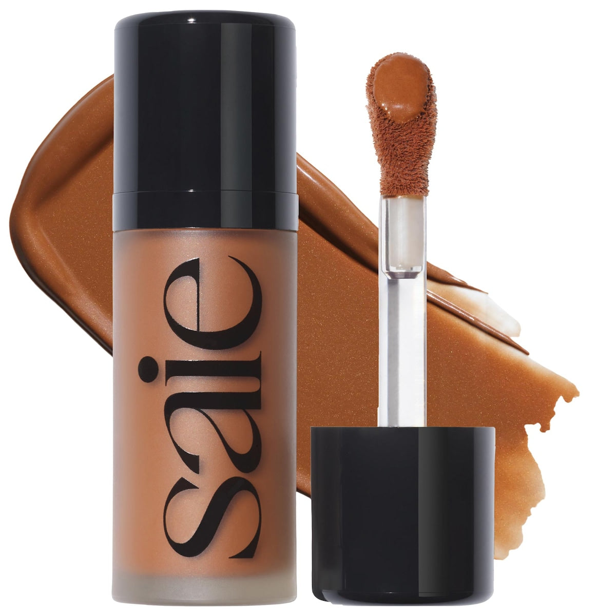 Dew Bronze™ Soft-Focus Sculpting Liquid Bronzer de Saie